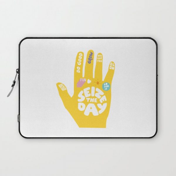 Seize the day - Sunshine hand Computer Cover by PHIRST - Laptop Sleeve - 13"