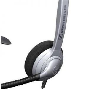 Sennheiser Electronic SH 330 SH 330 Over-the-Head Single-Sided Headset - Silver