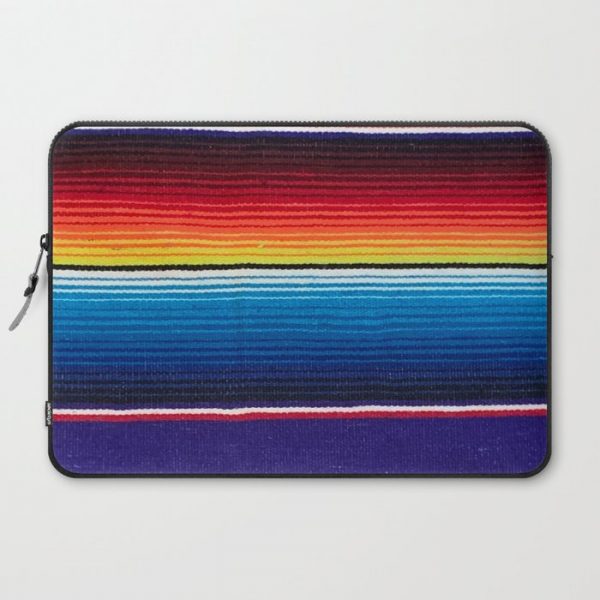 Serape of Mexico Computer Cover by Tina Salazar - Laptop Sleeve - 15"