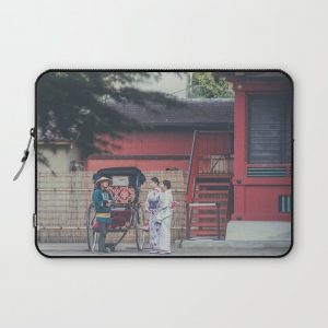 Serene Tokyo Mornings Computer Cover by HimanshiShah - Laptop Sleeve - 13"