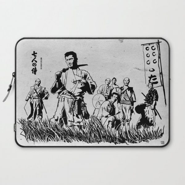 Seven Samurai Computer Cover by jonathan fara - Laptop Sleeve - 15"