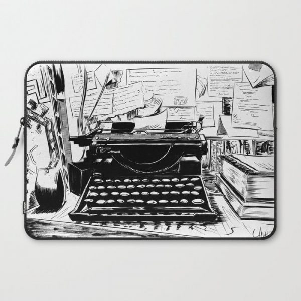 Shakespeare and Company Computer Cover by Chris Hunt - Laptop Sleeve - 15"