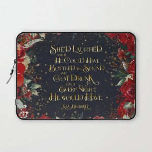 She'd laughed... Kaz Brekker Computer Cover by Literary Lifestyle Company - Laptop Sleeve - 13"