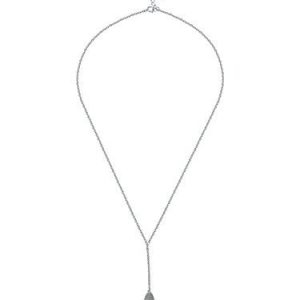 Silver 925 Sterling Silver Geometry Ring My Bell Necklace