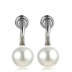 Silver Pearl 925 Sterling Silver Earrings