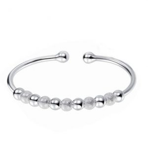 Silver Plated Lucky Beads Bracelet