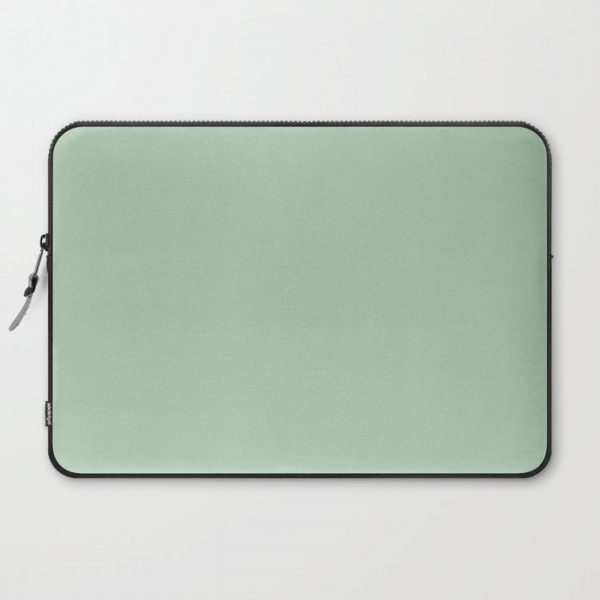 Simply Pastel Cactus Green Computer Cover by Simple Luxe - Laptop Sleeve - 15"