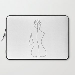 Sitting Beauty Computer Cover by Explicit Design - Laptop Sleeve - 15"