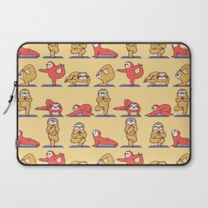 Sloth Yoga Computer Cover by Huebucket - Laptop Sleeve - 15"