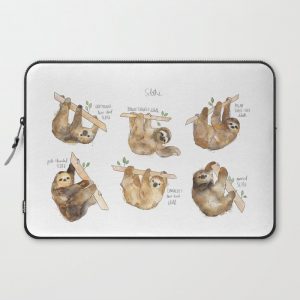 Sloths Computer Cover by Amy Hamilton - Laptop Sleeve - 15"