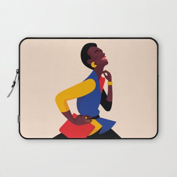 Smile Computer Cover by Sofia Doudine - Laptop Sleeve - 13"