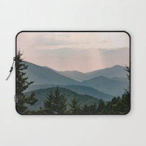 Smoky Mountain Pastel Sunset Computer Cover by Cascadia - Laptop Sleeve - 13"