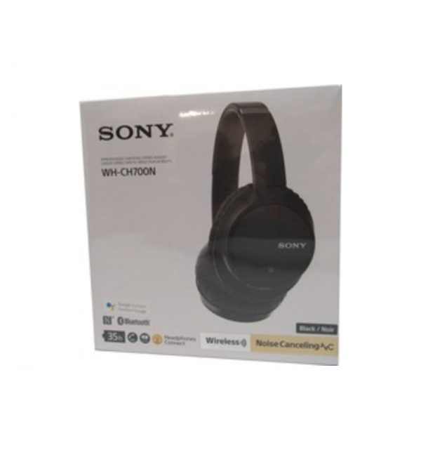 Sony CH700N Wireless Noise Cancelling Headphones - Stereo - Mini-phone - Wired/Wireless - Bluetooth - 30 ft - 22 Ohm - 20 Hz - 20 kHz - Over-the-head