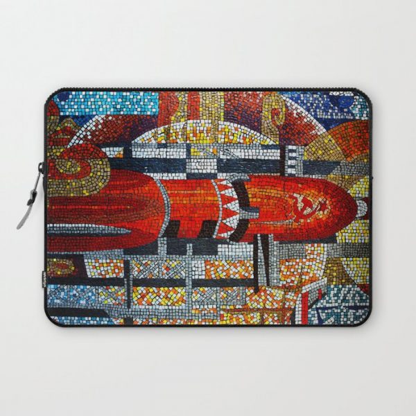 Spaceships Will Cross The Sky Computer Cover by StarTroopers - Laptop Sleeve - 13"