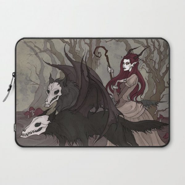 Spirits of Woods Computer Cover by Iren Horrors - Laptop Sleeve - 15"