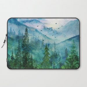 Spring Mountainscape Computer Cover by Nadja - Laptop Sleeve - 15"