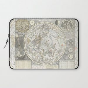 Star map of the Southern Starry Sky Computer Cover by anipani - Laptop Sleeve - 13"