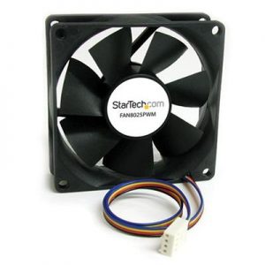 StarTech.com FAN8025PWM 80x25mm Computer Case Fan with PWM - Pulse Width Modulation Connector