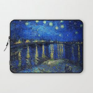 Starry Night Over the Rhone by Vincent van Gogh Computer Cover by Palazzo Art Gallery - Laptop Sleeve - 13"