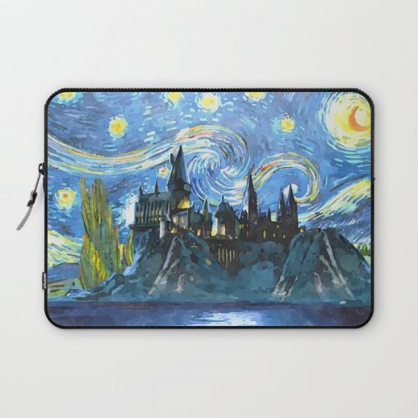 Starry Night in H castle Computer Cover by artalma - Laptop Sleeve - 13"