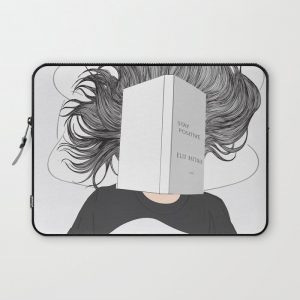 Stay positive - reading Computer Cover by UrbanWallArts - Laptop Sleeve - 13"