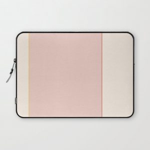 Subtle Spring Color Block Computer Cover by colour poems - Laptop Sleeve - 13"