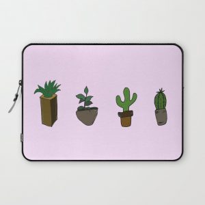 Succulent Laptop Sleeve Computer Cover by ephemeralopia - Laptop Sleeve - 13"