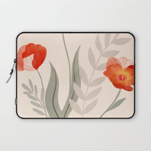 Summer Flowers II Computer Cover by City Art - Laptop Sleeve - 13"