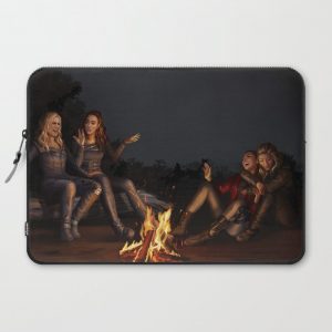 Summer Nights By The Fire Computer Cover by PapurrCat - Laptop Sleeve - 15"