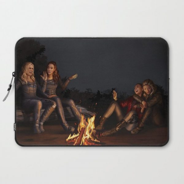 Summer Nights By The Fire Computer Cover by PapurrCat - Laptop Sleeve - 15"