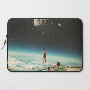 Summer with a Chance of Asteroids Computer Cover by Frank Moth - Laptop Sleeve - 15"