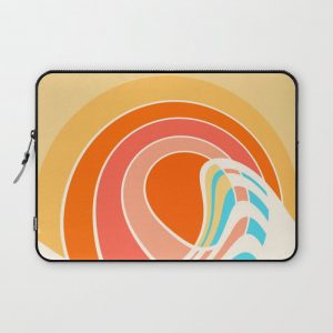 Sun Surf Computer Cover by Gale Switzer - Laptop Sleeve - 13"