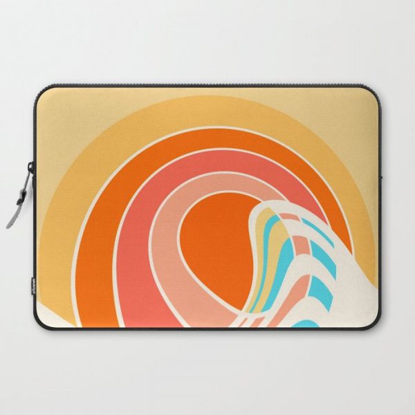 Sun Surf Computer Cover by Gale Switzer - Laptop Sleeve - 15"