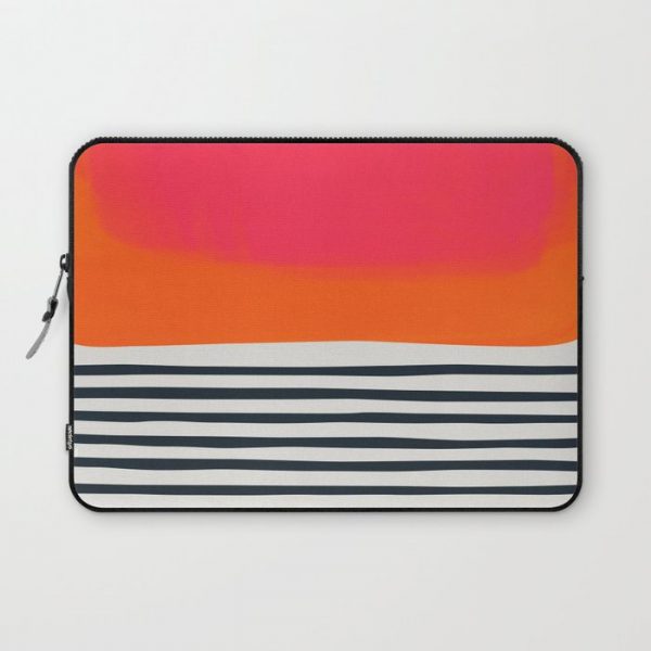 Sunset Ripples Computer Cover by Fox And Velvet - Laptop Sleeve - 13"