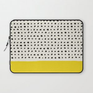 Sunshine x Dots Computer Cover by Leah Flores - Laptop Sleeve - 13"