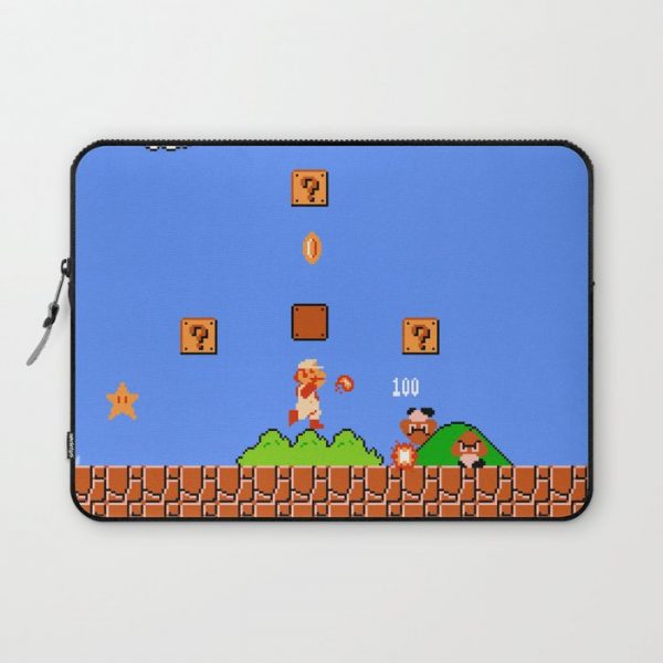 Super Mario Bros Computer Cover by Trash Apparel - Laptop Sleeve - 13"