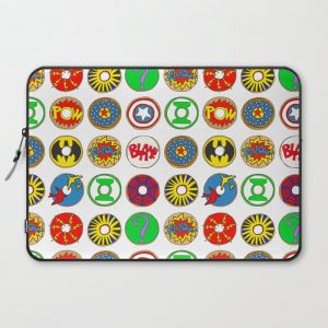 Superhero Donuts Computer Cover by Notsniw - Laptop Sleeve - 15"