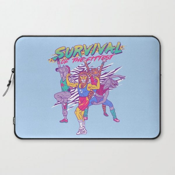 Survival of the Fittest Computer Cover by Hillary White - Laptop Sleeve - 15"