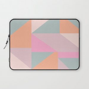 Sweet Candy Pastel Shapes Computer Cover by apricot+birch - Laptop Sleeve - 13"