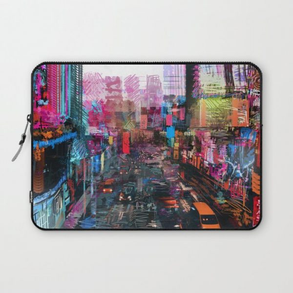 Sweet City Computer Cover by Daniel Ignacio DKAISM - Laptop Sleeve - 13"