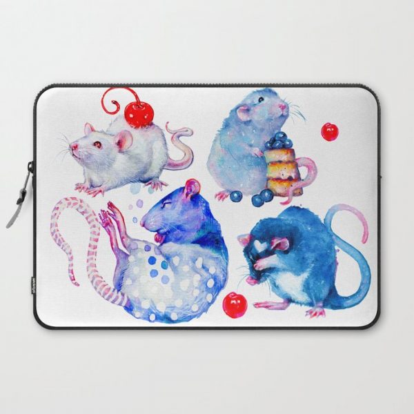 Sweet Rats Computer Cover by Crystal Cuddles - Laptop Sleeve - 15"