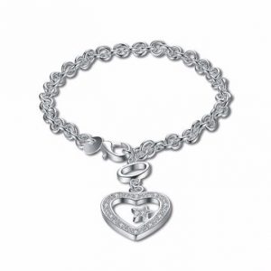 Sweet Tassel Bracelet Hollow Heart Star Rhinestone Bracelet for Women Gift