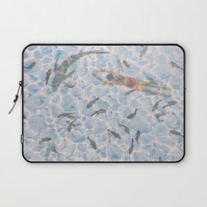 Swimming Computer Cover by dasBrooklyn - Laptop Sleeve - 13"