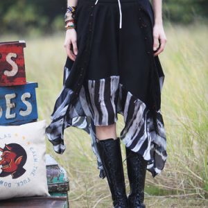 Swing Casual Midi Skirt