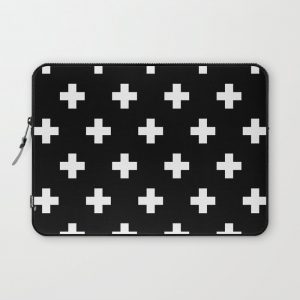 Swiss Cross V3 Computer Cover by Wall Threads - Laptop Sleeve - 13"