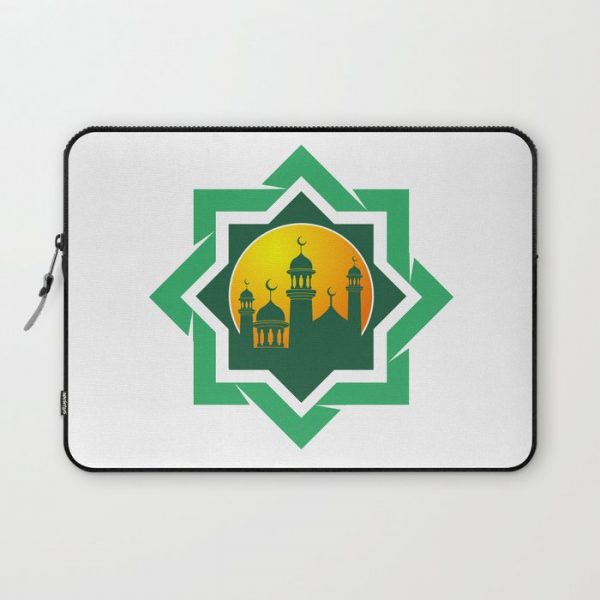 Symbol of Muslim Computer Cover by Jatmika jati - Laptop Sleeve - 13"