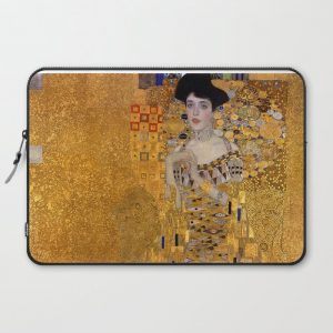 THE LADY IN GOLD - GUSTAV KLIMT Computer Cover by THE ICONIC PAINTINGS - Laptop Sleeve - 15"