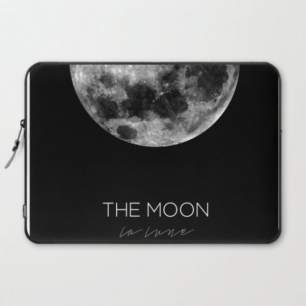 THE MOON - La lune Computer Cover by TMSbyNIGHT - Laptop Sleeve - 15"