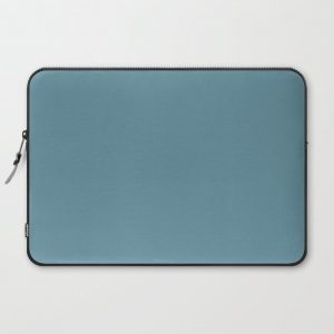 Tahitian Blue Computer Cover by Simple Luxe - Laptop Sleeve - 15"