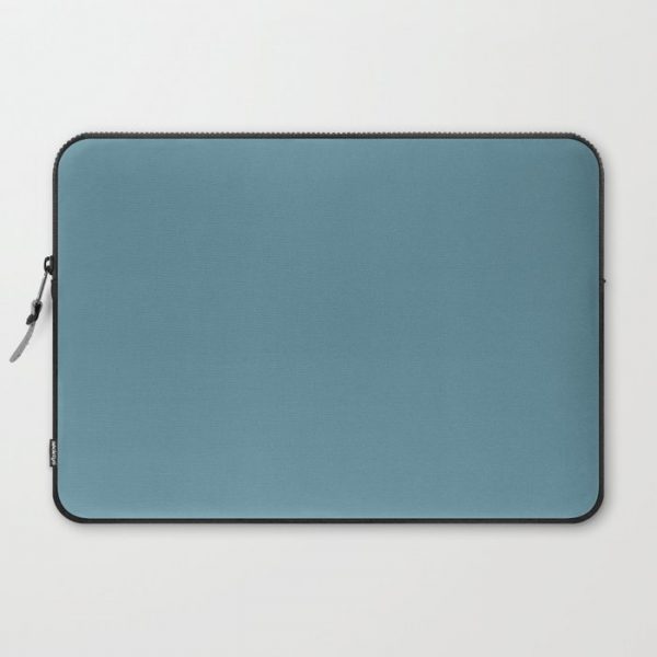 Tahitian Blue Computer Cover by Simple Luxe - Laptop Sleeve - 15"